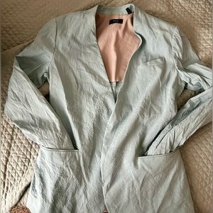 Vintage Robins Egg Blue Theory Blazer